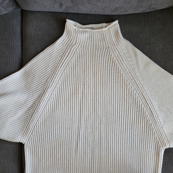 Tristan Elegant Batwing Acrylic Cotton-Blend Sweater - Picture 3 of 7